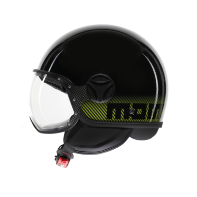 CASCO JET MOMO FGTR CLASSIC E2206 STRIPES BLACK/YELLOW