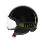 CASCO JET MOMO FGTR CLASSIC E2206 STRIPES BLACK/YELLOW